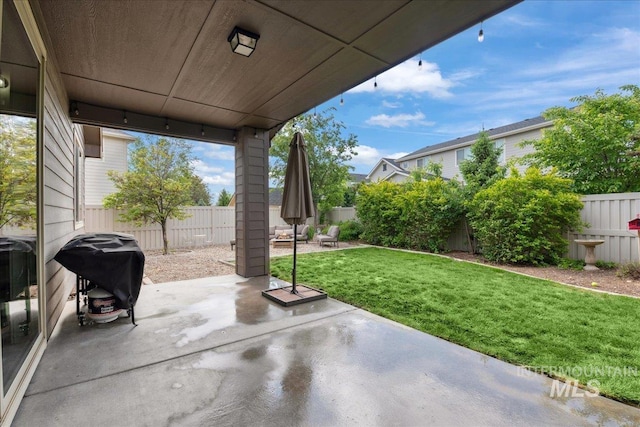 1041 White Horse Ridge Dr, Middleton, ID 83644 - view of patio / terrace featuring grilling area