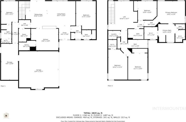 1041 White Horse Ridge Dr, Middleton, ID 83644 - property floor plan