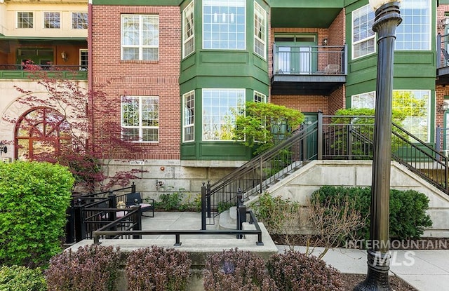 view of property with stairs