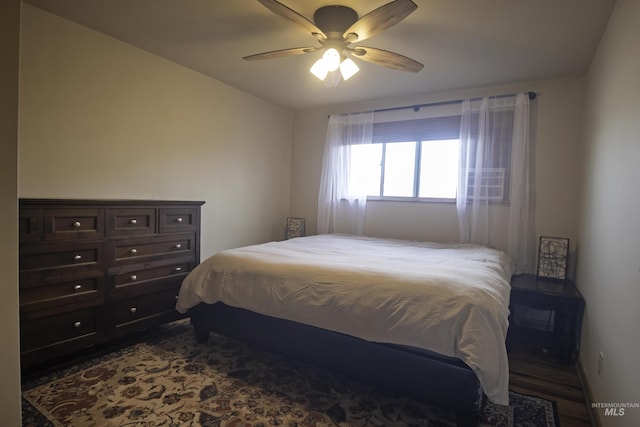 104 Friendship Ln, Council, ID 83612 - bedroom featuring a ceiling fan