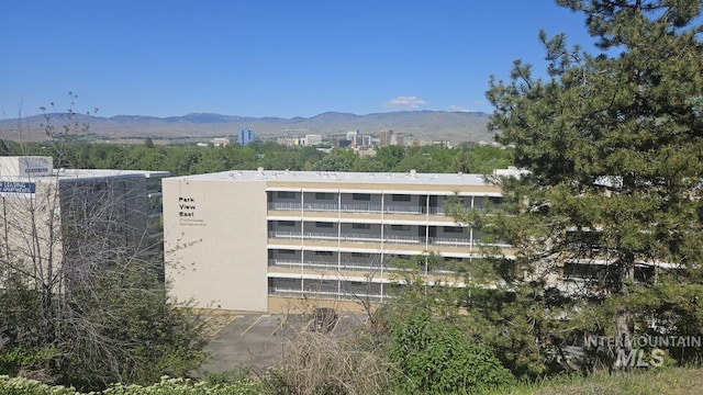 view of property with a mountain view