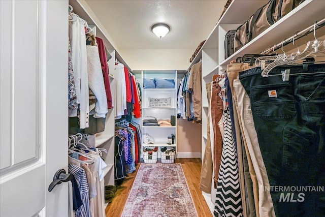 45 Ridge Loop, Jerome, ID 83338 - walk in closet featuring light wood-type flooring