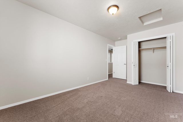 1406 W Wright St, Boise, ID 83705 - unfurnished bedroom featuring carpet floors, baseboards, and a closet