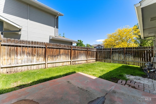 1406 W Wright St, Boise, ID 83705 - view of yard with a patio area