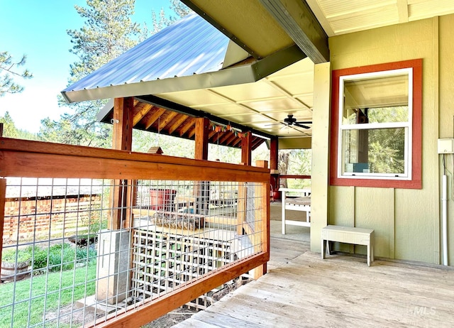 3617 Rubicon St, New Meadows, ID 83612 - view of deck