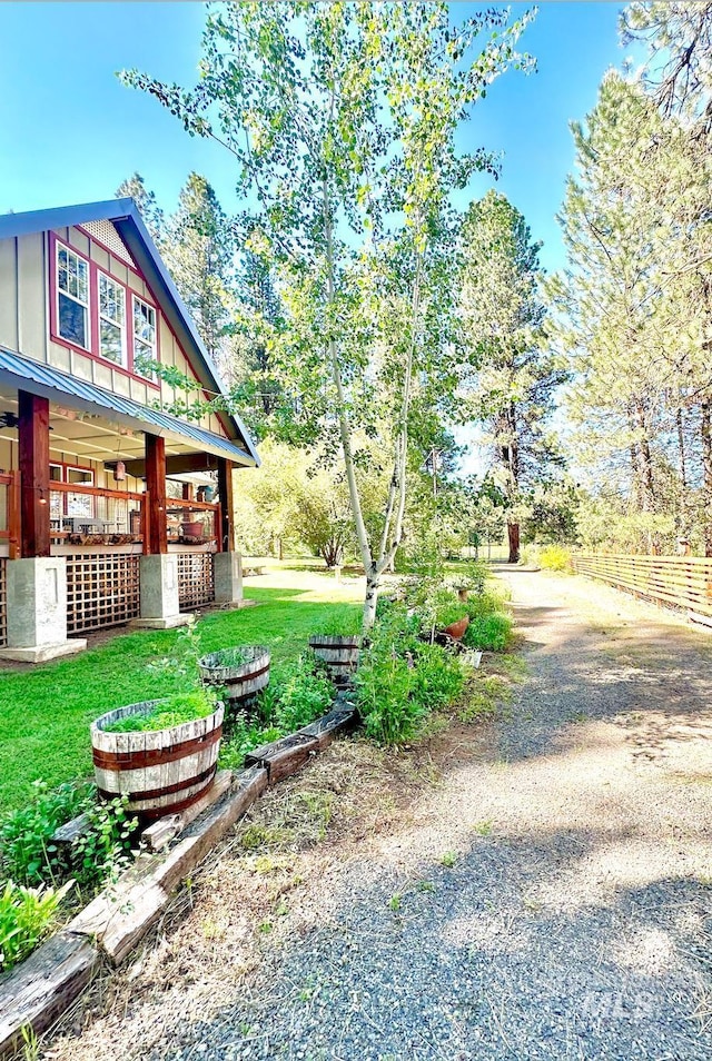 3617 Rubicon St, New Meadows, ID 83612 - view of yard