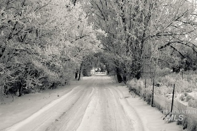 view of road