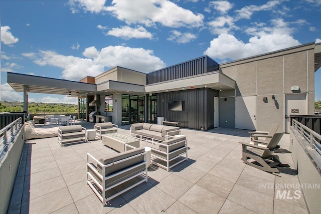 4340 E Haystack St Unit 101, Boise, ID 83716 - view of patio featuring an outdoor hangout area