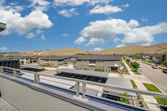 4340 E Haystack St Unit 101, Boise, ID 83716 - balcony featuring a mountain view and a residential view