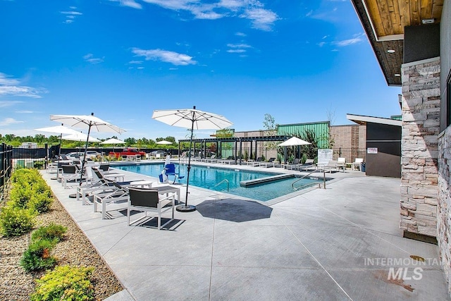 4340 E Haystack St Unit 101, Boise, ID 83716 - community pool with a patio area