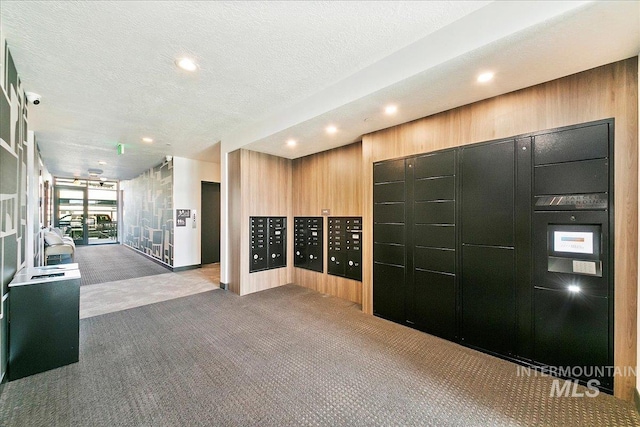 4340 E Haystack St Unit 101, Boise, ID 83716 - view of property's community with mail area, recessed lighting, and a textured ceiling