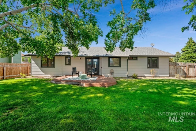 9421 W Rifleman St, Boise, ID 83703 - back of house featuring a deck