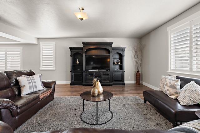 11153 W Brett Dr, Nampa, ID 83686 - living area featuring wood finished floors and baseboards