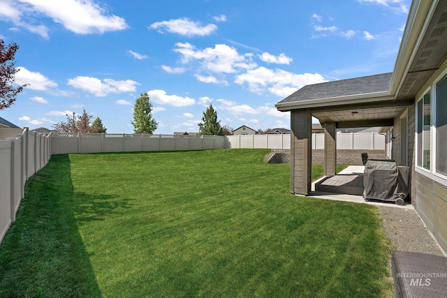 11153 W Brett Dr, Nampa, ID 83686 - view of yard featuring a patio