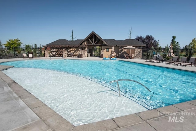 7478 W Palamas, Eagle, ID 83616 - community pool featuring a patio
