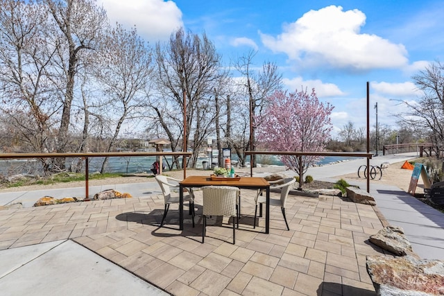 3472 N Prospect Ln, Garden City, ID 83714 - view of patio / terrace featuring outdoor dining space