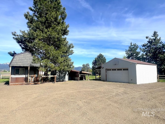 13974 Rustic Rd, Mccall, ID 83638 - view of detached garage