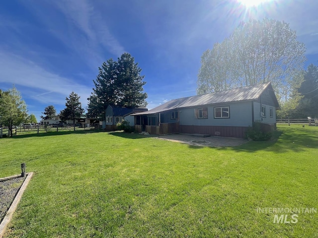 13974 Rustic Rd, Mccall, ID 83638 - view of yard with a patio