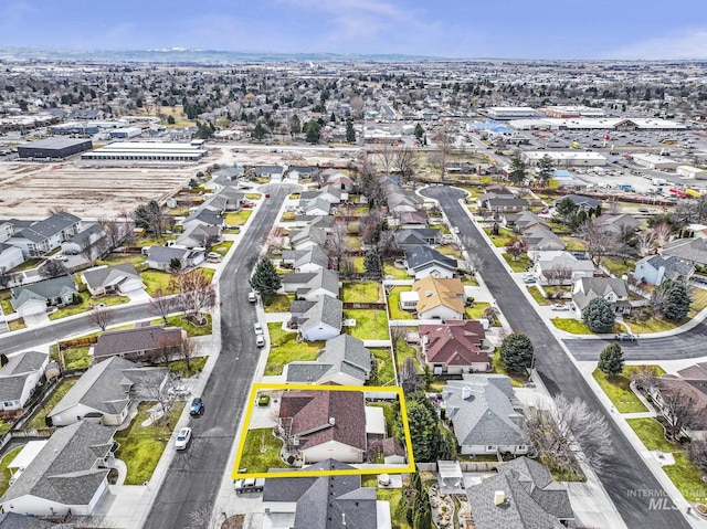 265 Cedar Park Cir, Twin Falls, ID 83301 - bird's eye view with a residential view
