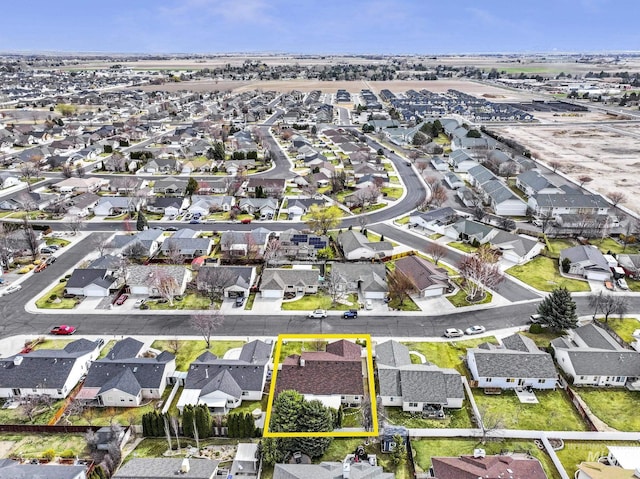 265 Cedar Park Cir, Twin Falls, ID 83301 - birds eye view of property featuring a residential view