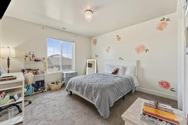 12817 Ironstone Dr, Nampa, ID 83651 - carpeted bedroom with baseboards