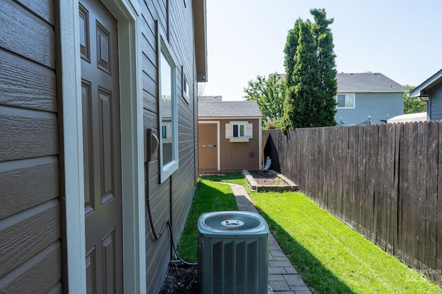 6023 S Augustine Ave, Boise, ID 83709 - view of yard with central AC unit