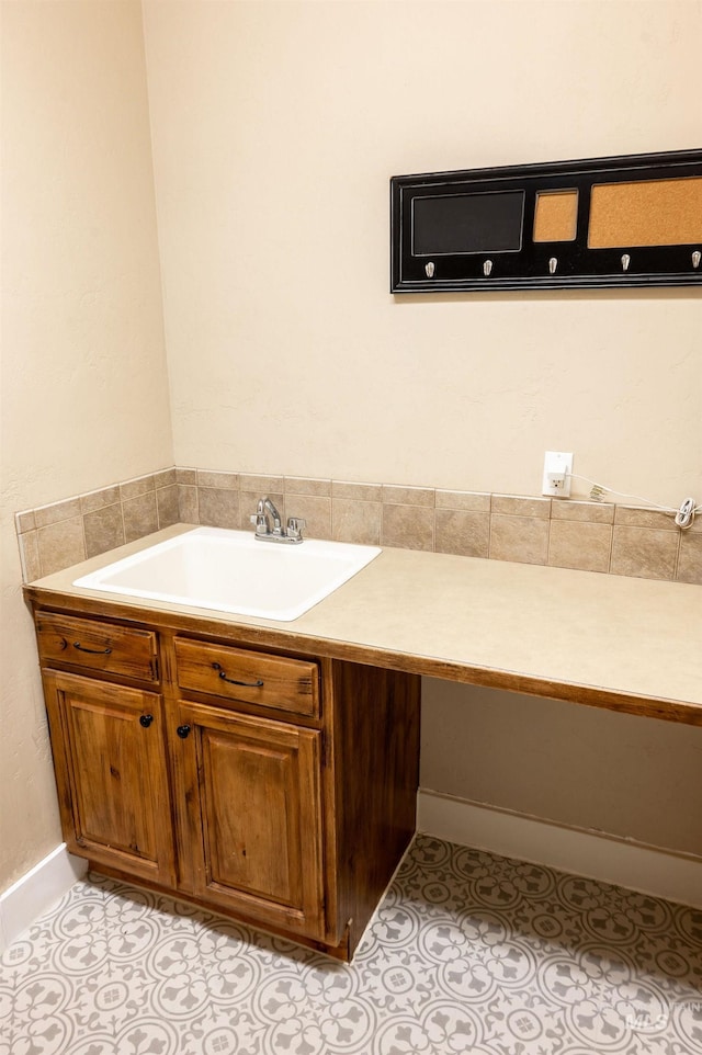 6023 S Augustine Ave, Boise, ID 83709 - bathroom featuring tile patterned flooring and a sink