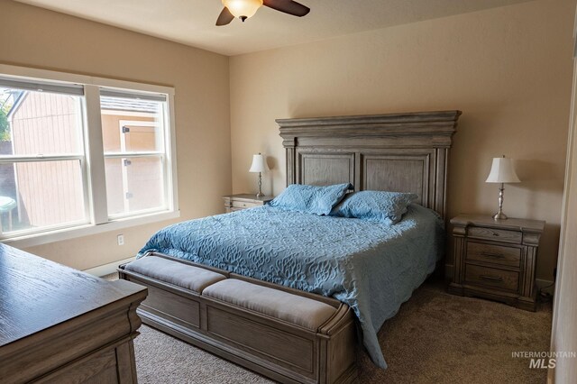 6023 S Augustine Ave, Boise, ID 83709 - bedroom featuring carpet floors and ceiling fan