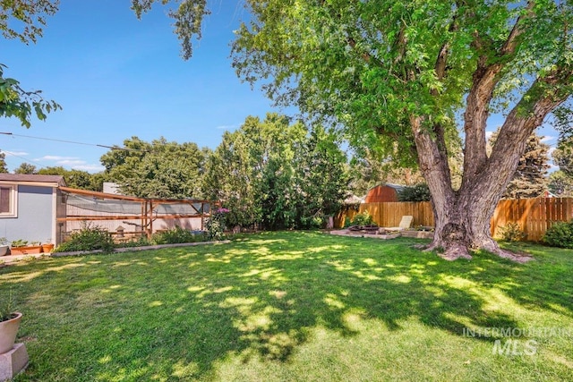 833 Nebraska, Gooding, ID 83330 - view of fenced backyard