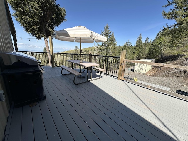 view of deck