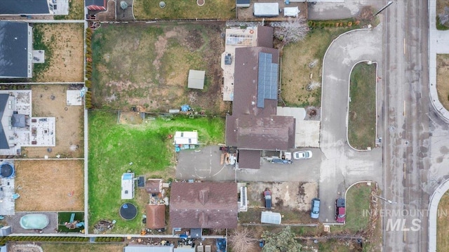 drone / aerial view
