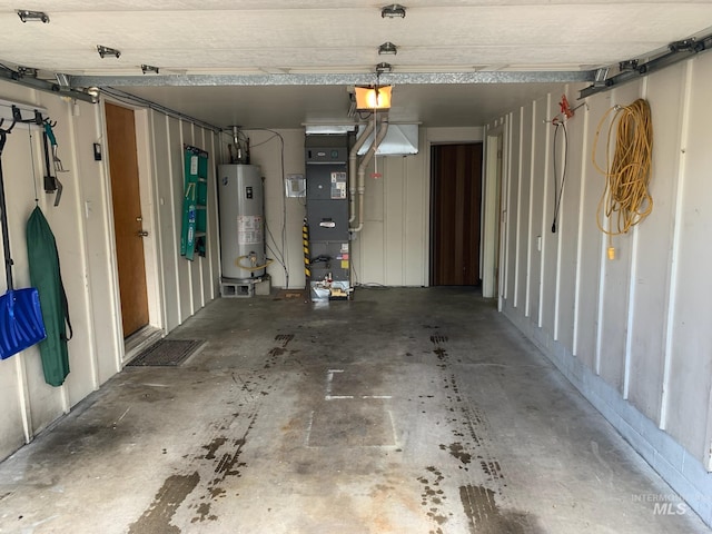 2409 S Ohio, Caldwell, ID 83605 - garage featuring gas water heater and heating unit