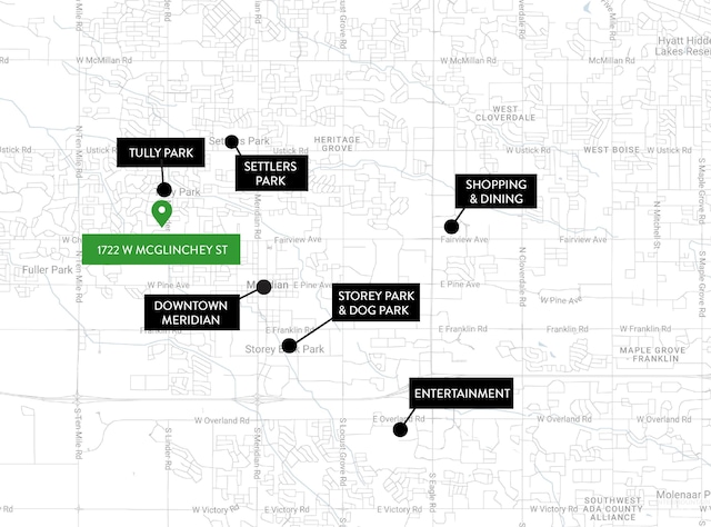 1722 W Mcglinchey St, Meridian, ID 83646 - view of a document