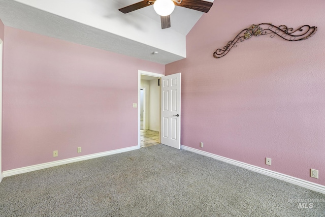 70 Pelican Dr, Rupert, ID 83350 - empty room featuring carpet floors, ceiling fan, and baseboards