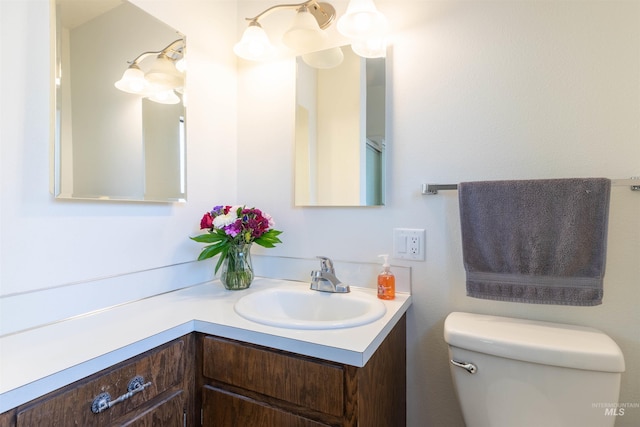 1205 Ponderosa Dr, Moscow, ID 83843 - bathroom featuring vanity and toilet