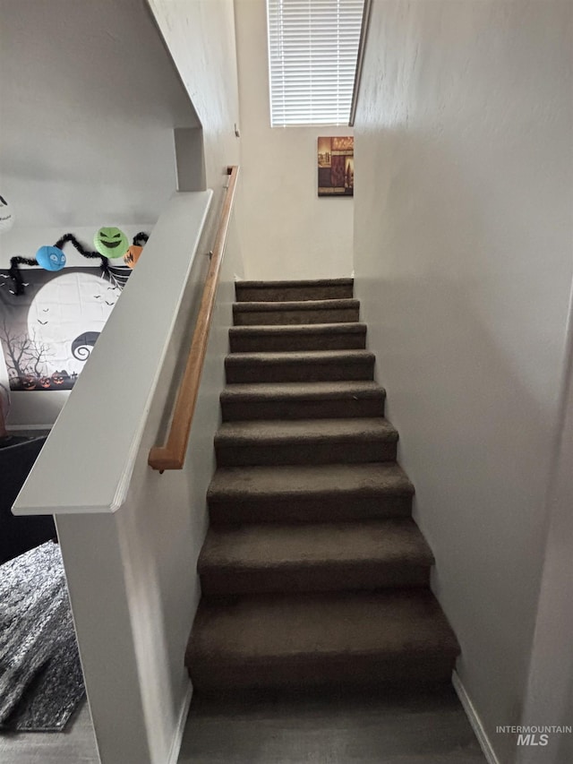 4618 Braeburn, Caldwell, ID 83607 - stairs featuring baseboards