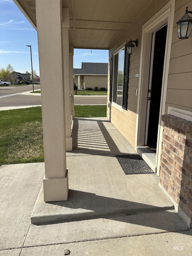 4618 Braeburn, Caldwell, ID 83607 - view of patio with a porch