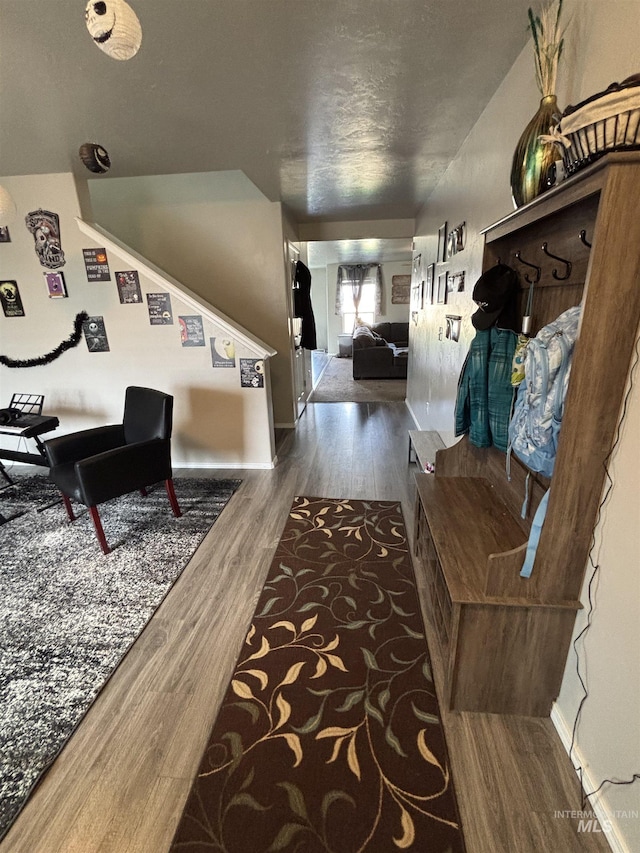 4618 Braeburn, Caldwell, ID 83607 - interior space with baseboards and wood finished floors