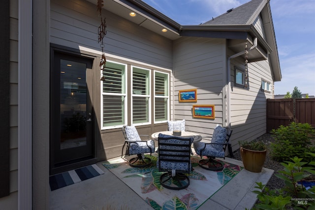 6178 N Bolsena Ln, Meridian, ID 83646 - view of patio with outdoor dining area