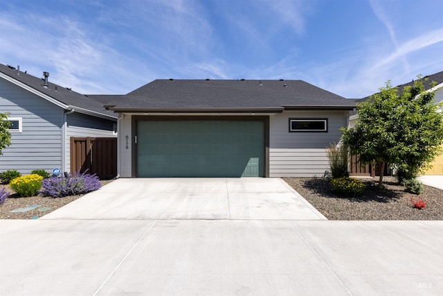 6178 N Bolsena Ln, Meridian, ID 83646 - single story home featuring driveway and an attached garage