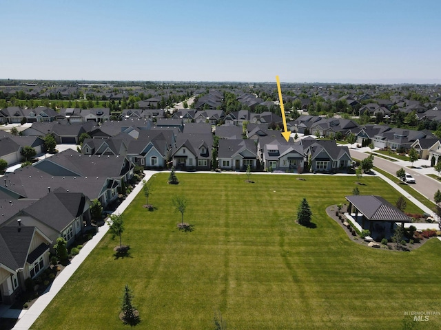 6178 N Bolsena Ln, Meridian, ID 83646 - aerial view of residential area