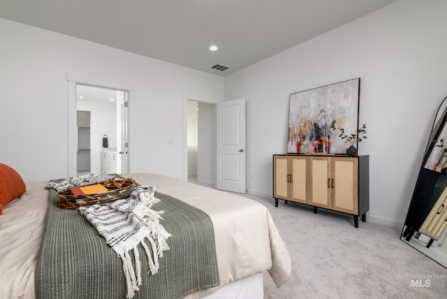 2005 N Spring Creek Ave, Middleton, ID 83644 - bedroom with light colored carpet and recessed lighting