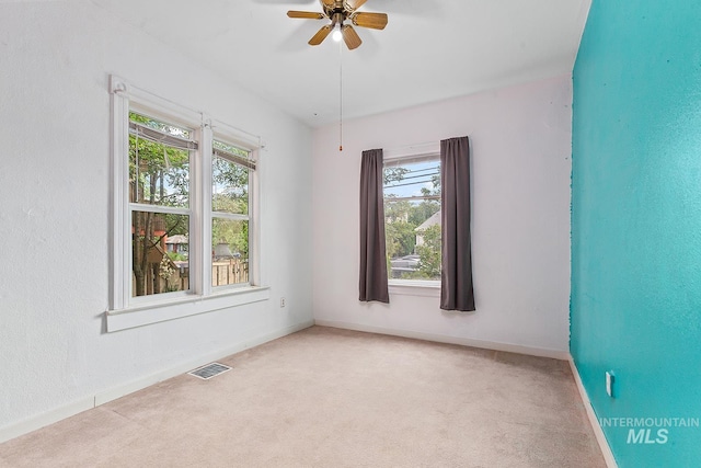 408 6th Ave, Lewiston, ID 83501 - spare room with carpet flooring and ceiling fan