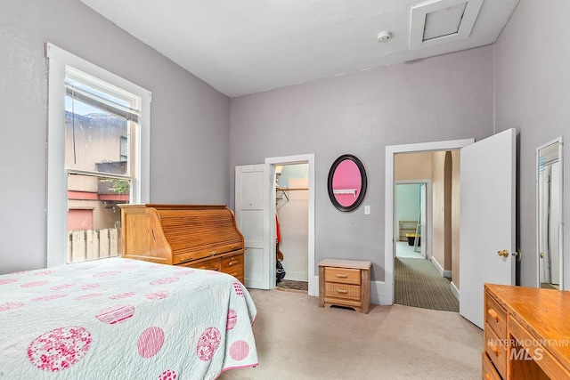 408 6th Ave, Lewiston, ID 83501 - bedroom featuring light colored carpet and a spacious closet