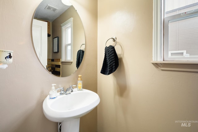 bathroom featuring sink