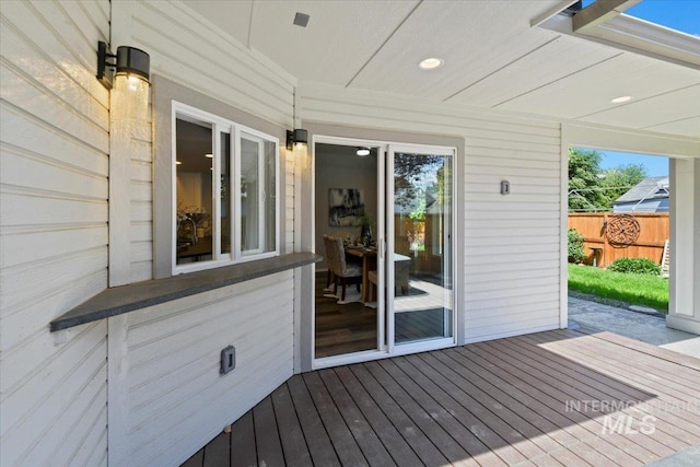 11298 W Charitan St, Boise, ID 83713 - view of wooden deck