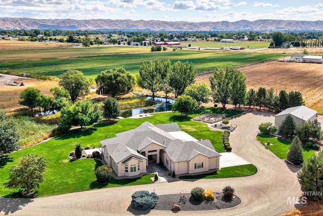 1795 W Black Canyon Hwy, Emmett, ID 83617 - bird's eye view featuring a mountain view and a rural view