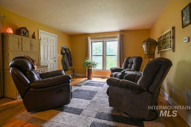 221 N Union St, Star, ID 83669 - living room with wood finished floors and baseboards