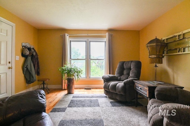 221 N Union St, Star, ID 83669 - living room with wood finished floors and baseboards