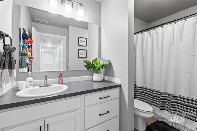 1499 W Blue Downs St, Meridian, ID 83642 - full bathroom featuring vanity and toilet